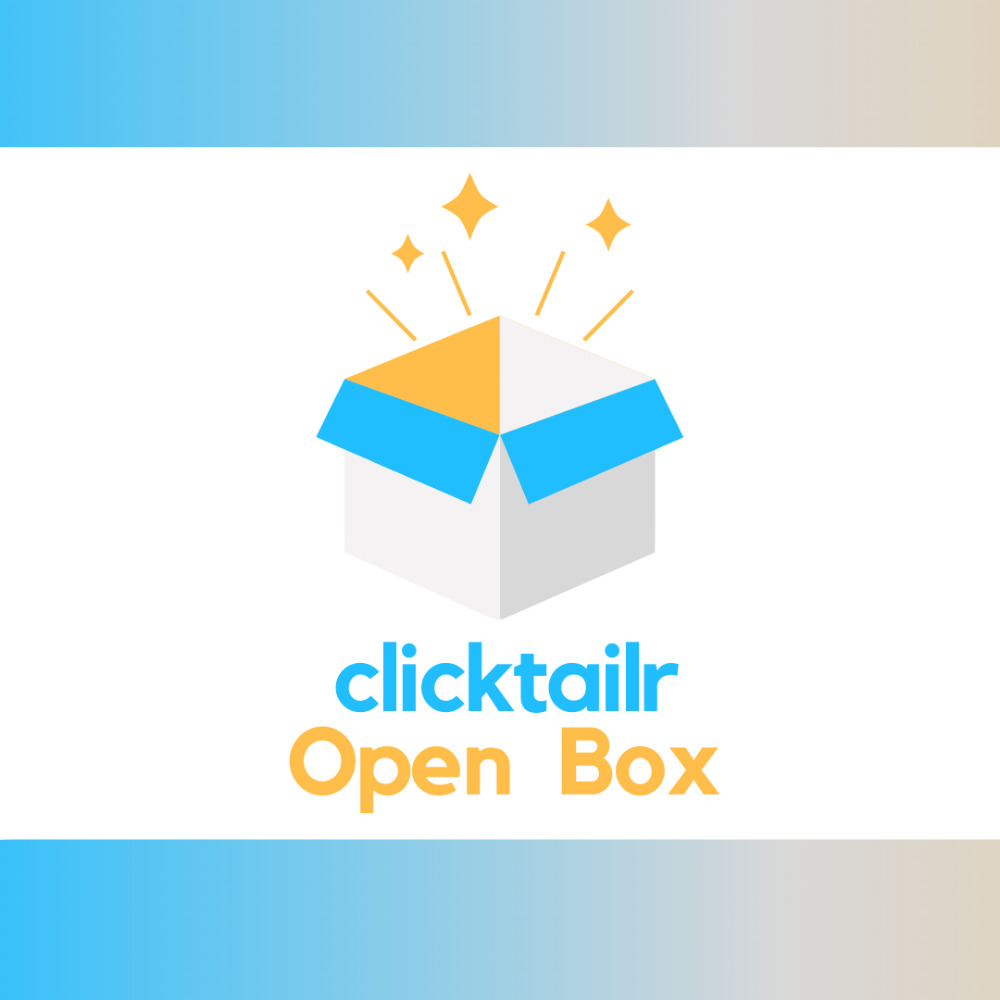 Meet your Posher, Open box
